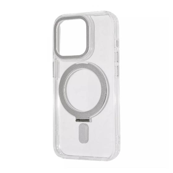Чехол-накладка для телефона WAVE Premium Attraction Case with Magnetic Ring - iPhone 15 Pro white (540610003)