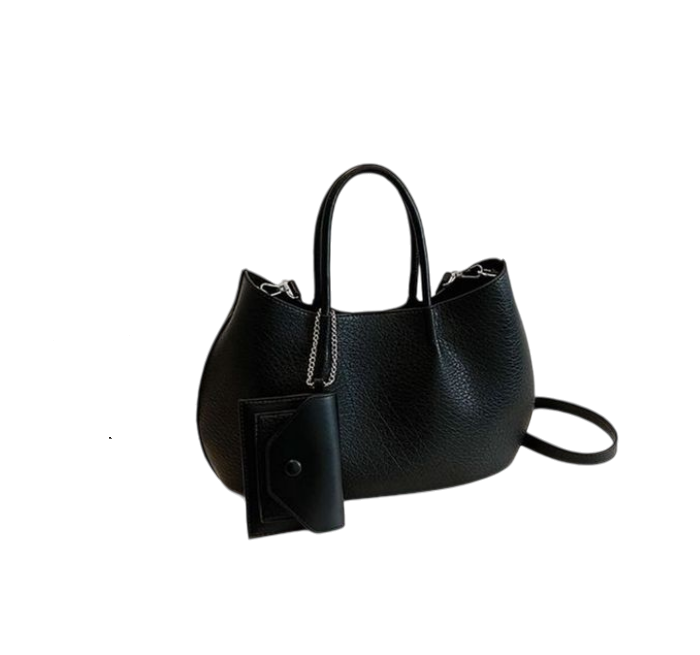 Сумка з гаманцем жіноча Кінс Black (id_1533) Сумка з гаманцем жіноча Кінс Black (id_1533)