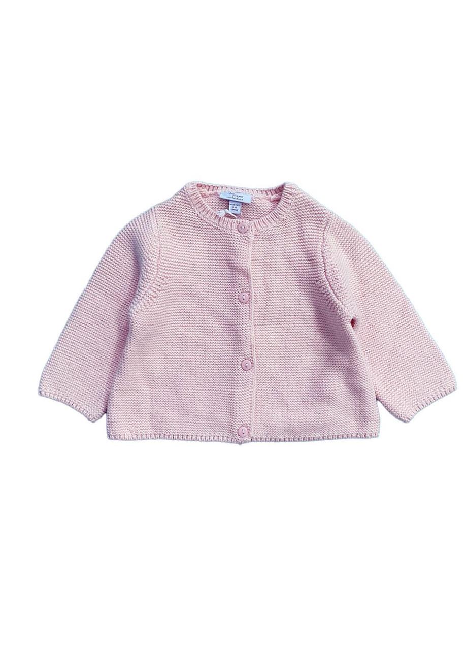 Светр дитячий OVS в'язаний на гудзики від 3-6 міс. 68 см Рожевий (2081861386)