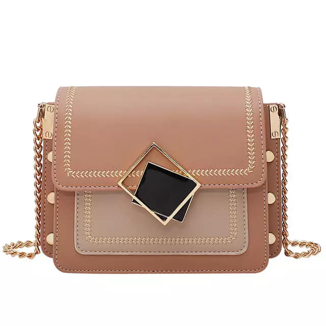 Женская сумка-клатч с цепочкой M00168-2 Бежевый Женская сумка-клатч с цепочкой M00168-2 Бежевый