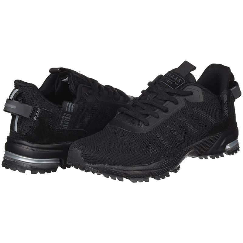 Кросівки чоловічі BaaS M7329-1 текстиль р. 44 Чорний (03281)