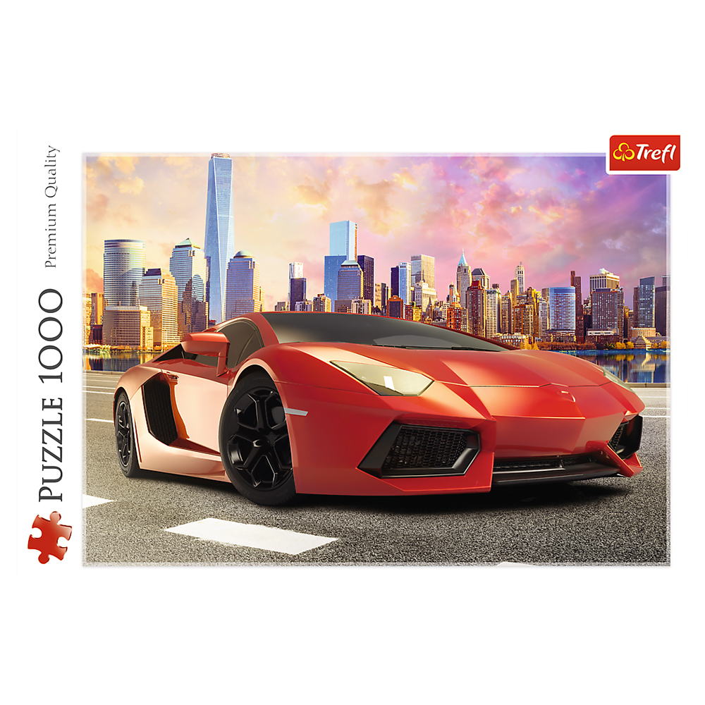 Пазл Trefl Авто на закате солнца 1000 элементов