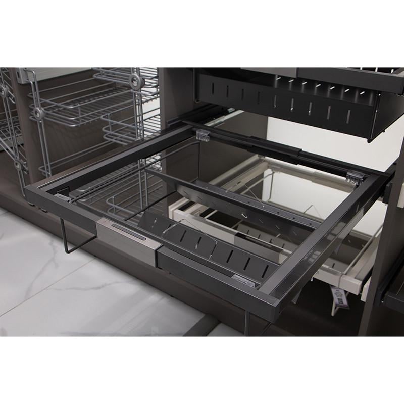 Полка для обуви Venus VIBO навесная металлалическая 467 мм Графит (ASLAV48VGF) - фото 3 Полка для обуви Venus VIBO навесная металлалическая 467 мм Графит (ASLAV48VGF) - фото 3