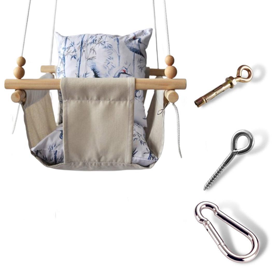 Детская качеля Infancy Бамбуковый лес Молочный (9900434)