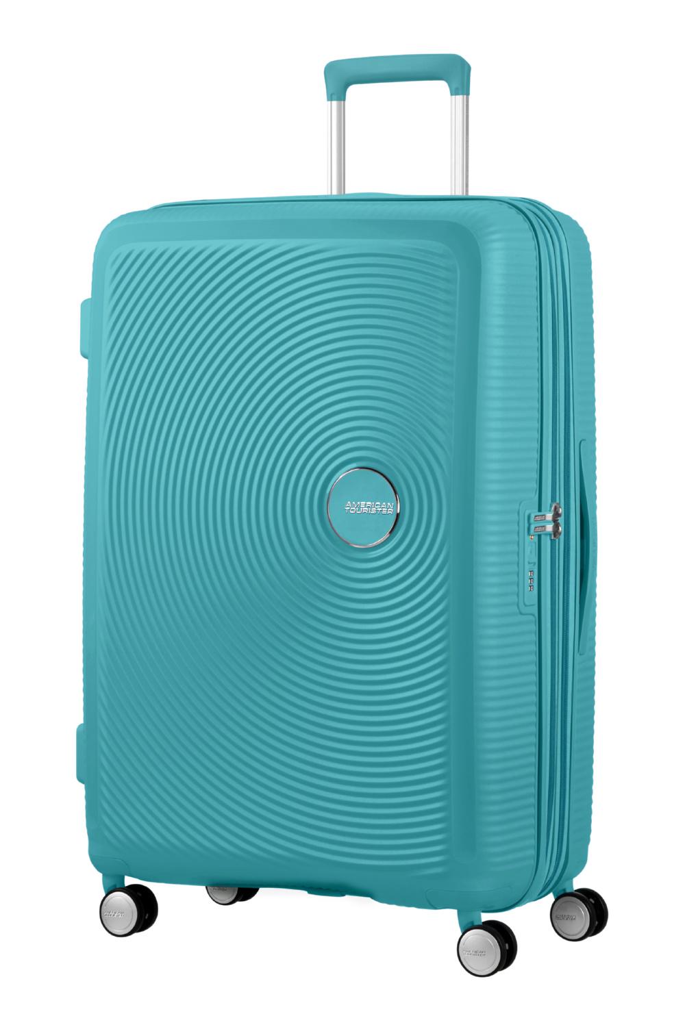 Чемодан American Tourister SOUNDBOX 77x51,5x29,5/32,5 см Бирюзовый (32G*61003)