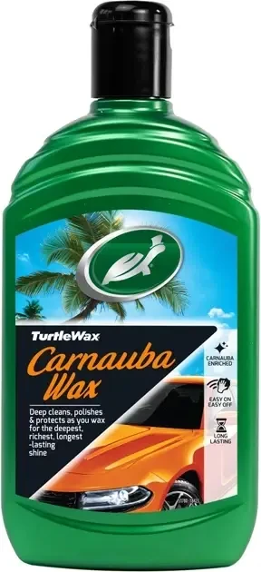 Полироль восковой для кузова TURTLE WAX Carnauba 500 мл (53002)