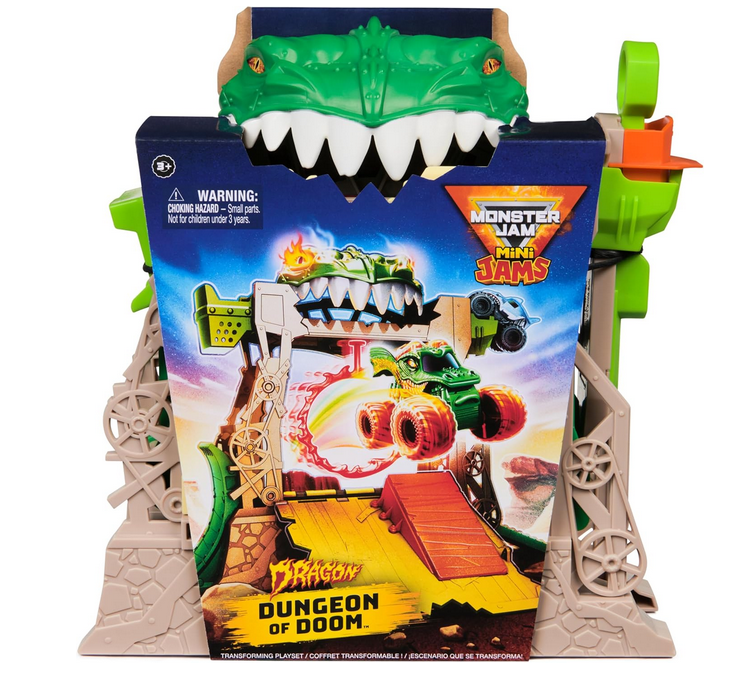 Ігровий набір Монстер Джем Дракон Monster Jam Dragon Dungeon of Doom Playset