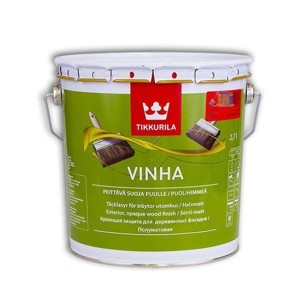 Краска антисептическая для деревянных фасадов TIKKURILA Vinha VС 2,7 л (2446001900) Краска антисептическая для деревянных фасадов TIKKURILA Vinha VС 2,7 л (2446001900)