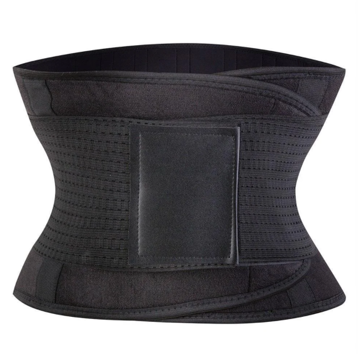 Пояс SUNROZ Hot Power Belt для похудения S Черный (SUN1548)