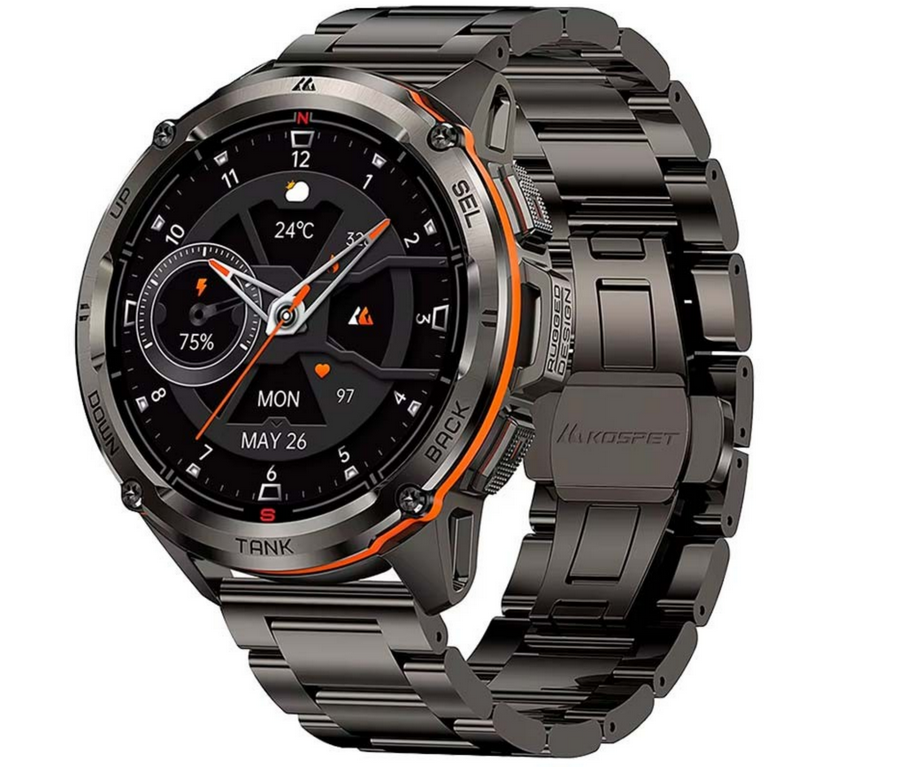 Смарт-часы тактические Kospet Tank T3 Ultra Special Edition Black