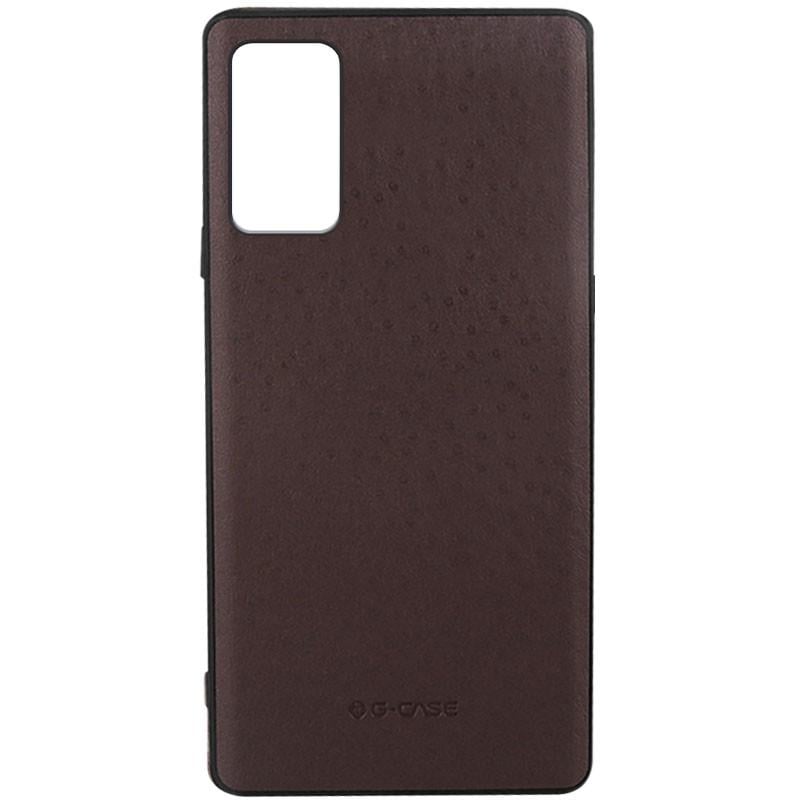 Накладка G-Case Duke series для Samsung Galaxy Note 20 Темно-коричневый (181720)