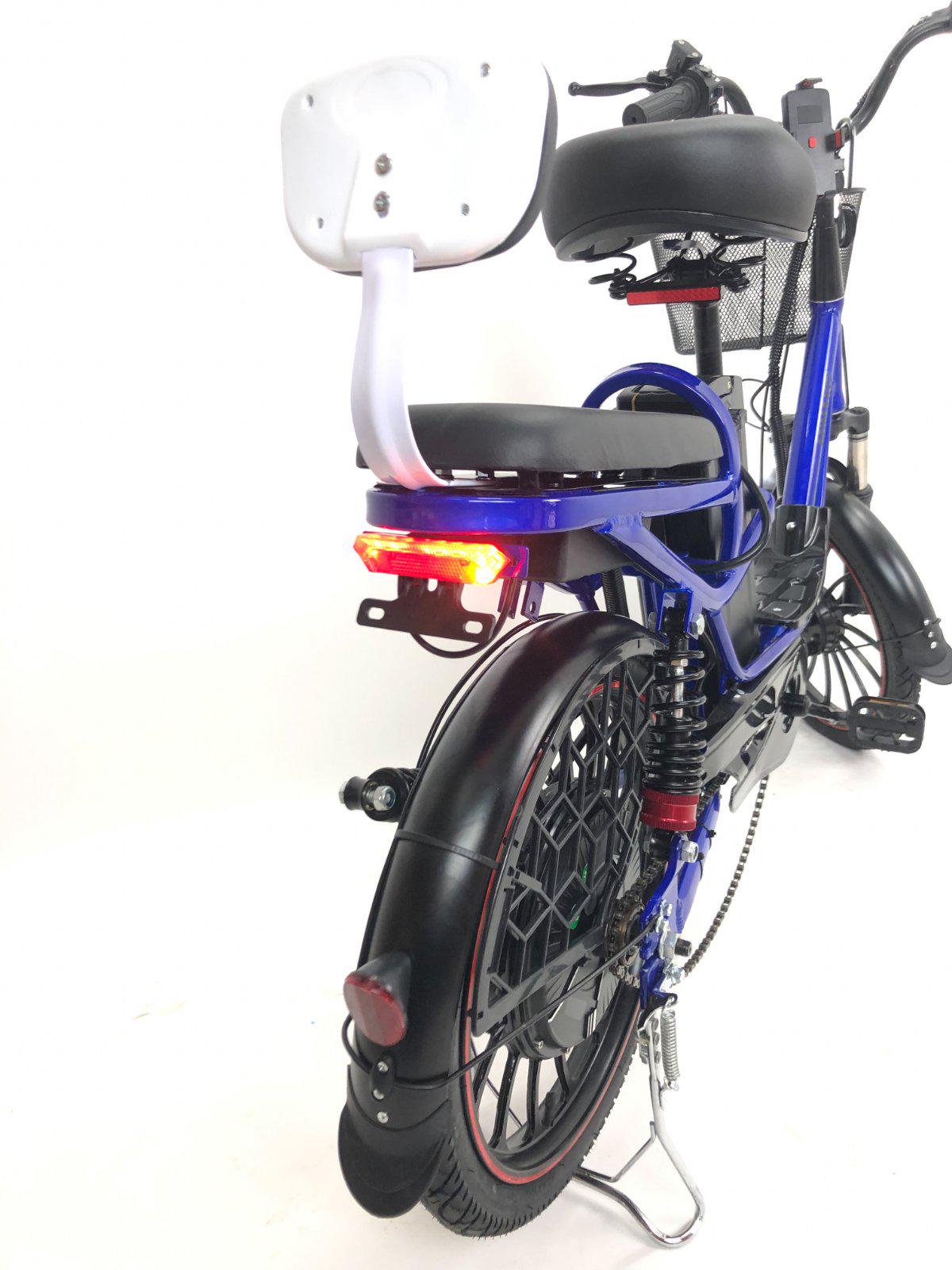 Електровелосипед двомісний MINAKO V4 PRO 800W/60V/24Ah/+Pas система Синій (25581764) - фото 6 Електровелосипед двомісний MINAKO V4 PRO 800W/60V/24Ah/+Pas система Синій (25581764) - фото 6