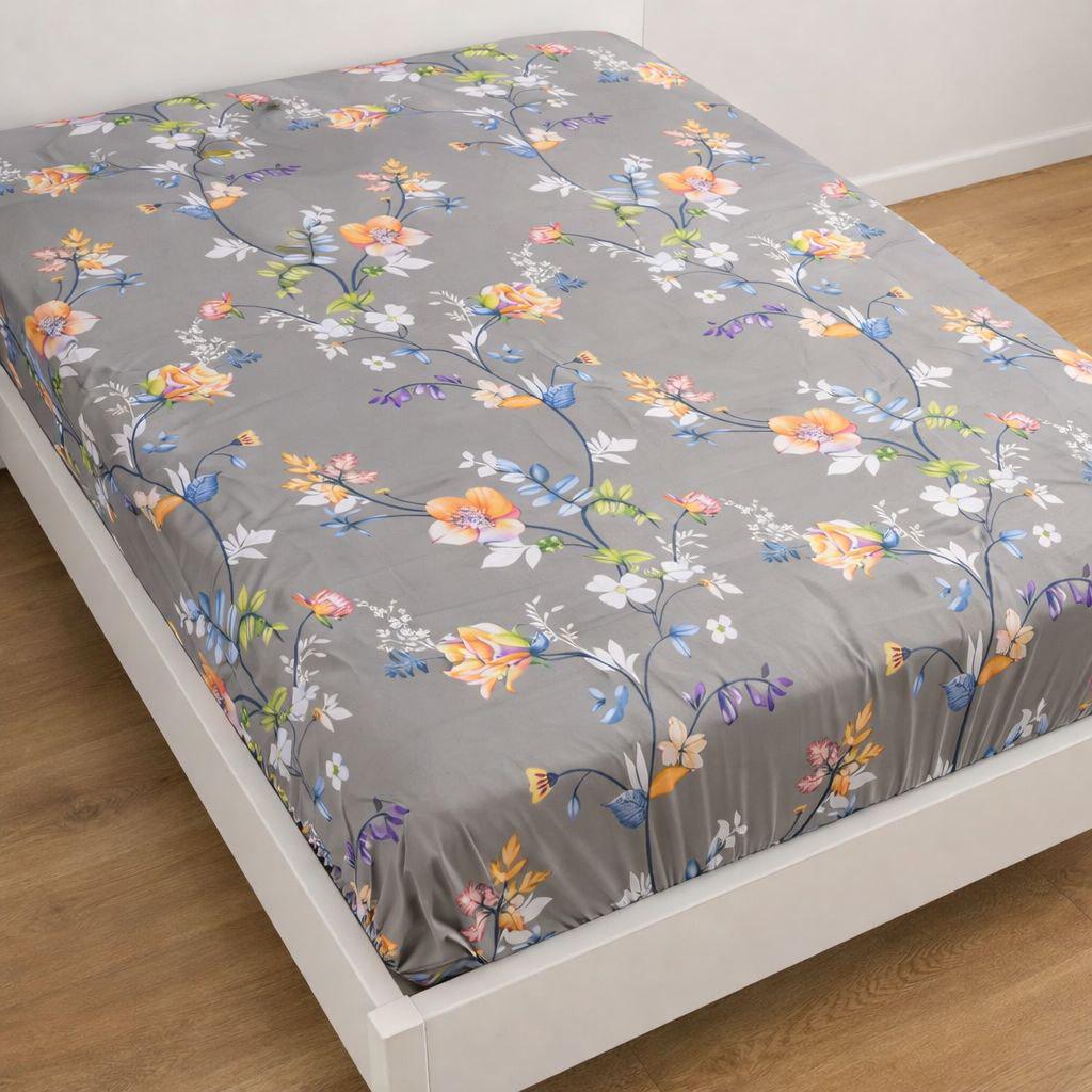 Простынь на резинке Floral Mist бязь 70х130х10 см (207946338) Простынь на резинке Floral Mist бязь 70х130х10 см (207946338)