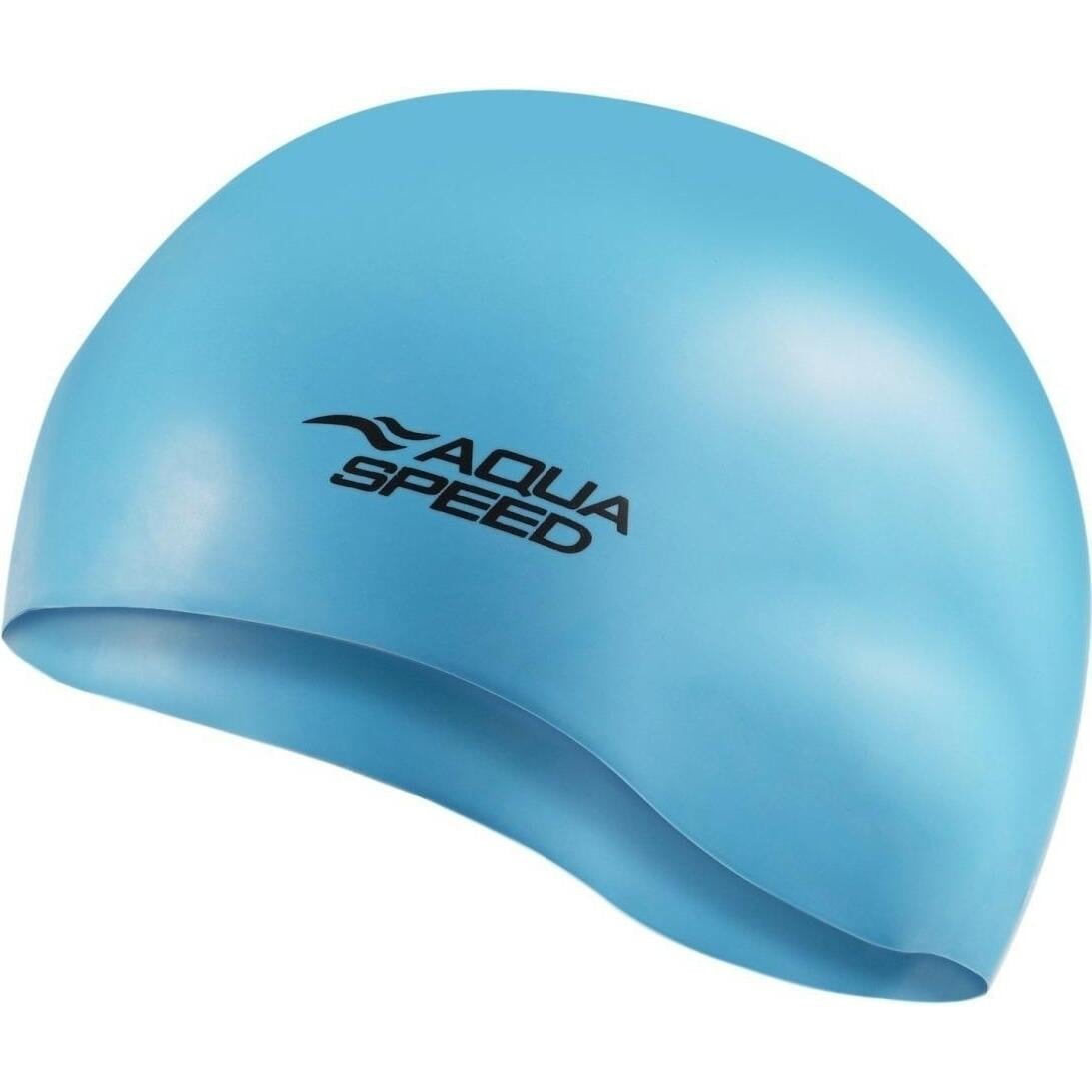 Шапочка для плавания Aqua Speed MONO Голубой (111-42) Шапочка для плавания Aqua Speed MONO Голубой (111-42)