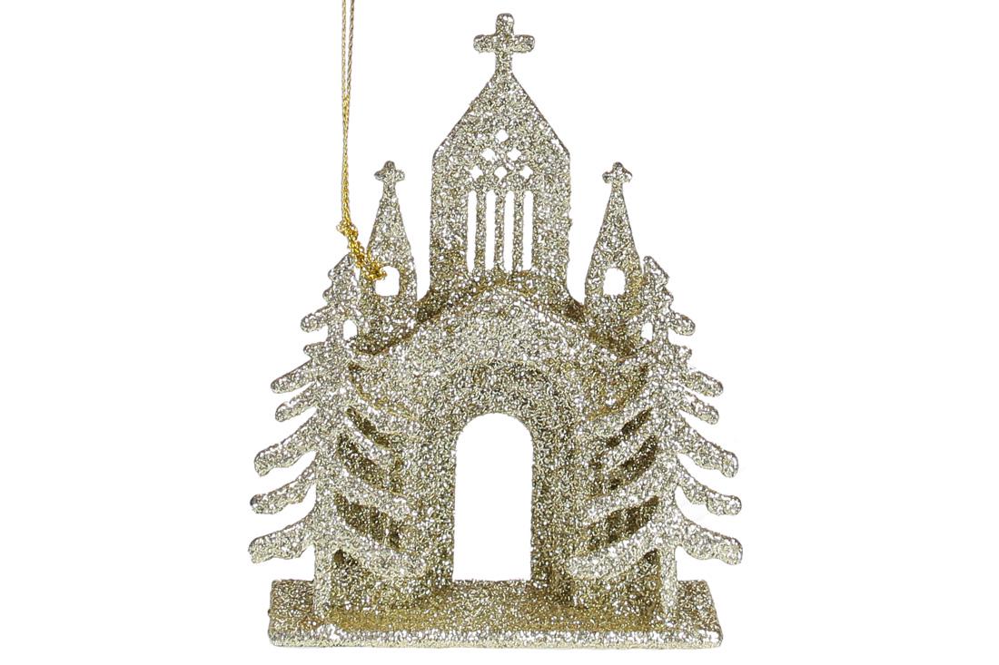 Елочное украшение Храм BonaDi (788-744)