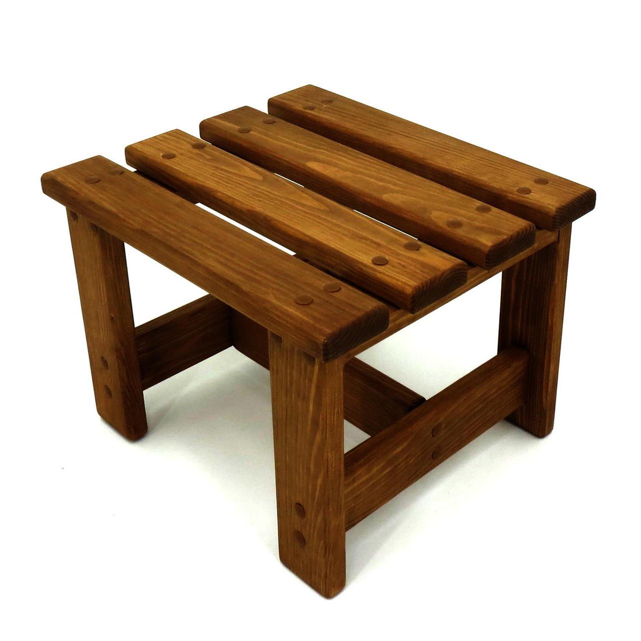 Стульчик из дерева Хомора 35 Латте (ТАБ-354016)