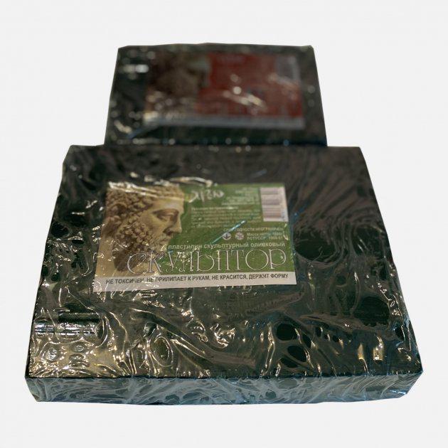 Пластилин скульптурный Трек Скульптор 1 кг Оливковый (9715077)