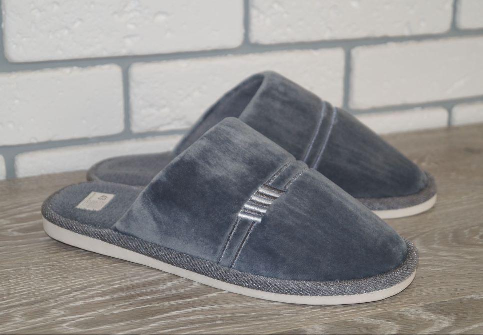 Тапочки комнатные Elmob р. 43/44 26,5 см Серый (30676-4344)