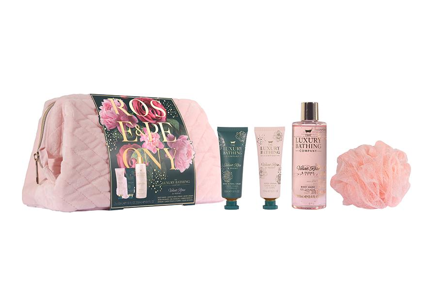 Набор для рук и тела THE LUXURY BATHING Weekend Escape VRP 2025 гель для душа 250 мл/крем для рук 50 мл/крем для тела 50 мл/губка (60467)