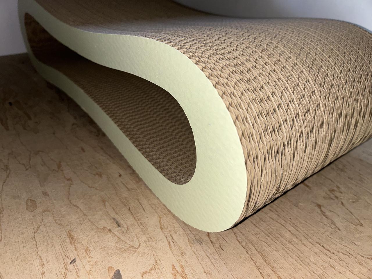 Когтеточка для кошек из картона CLAW-A2Р 65x14x25 см (2321182113) - фото 3