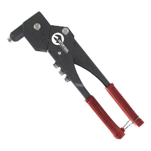 Пистолет заклепочный ручной Intertool RT-0003 с заклепки 3,2/4/4,8 мм (110140)