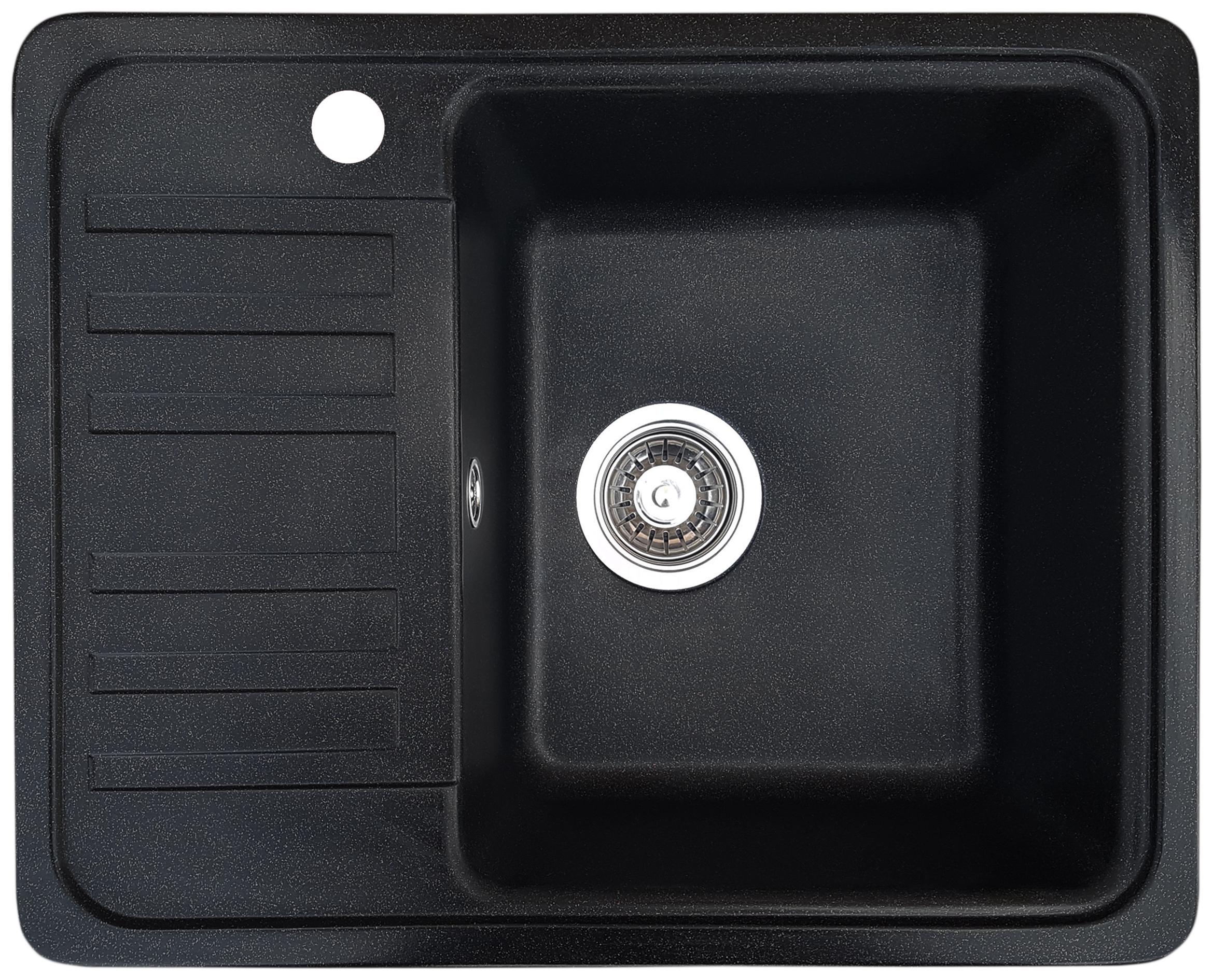 Мойка кухонная Valetti 9L 570х460 мм Черный