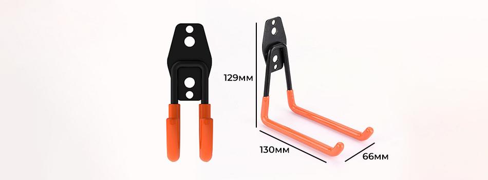 Крючок настенный металлический прямой 156х190х66 мм (2163806150) - фото 2 Крючок настенный металлический прямой 156х190х66 мм (2163806150) - фото 2