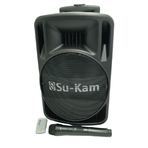 Портативная колонка Su-Kam BT 100D микрофон 26000 mAh Black (86508156)