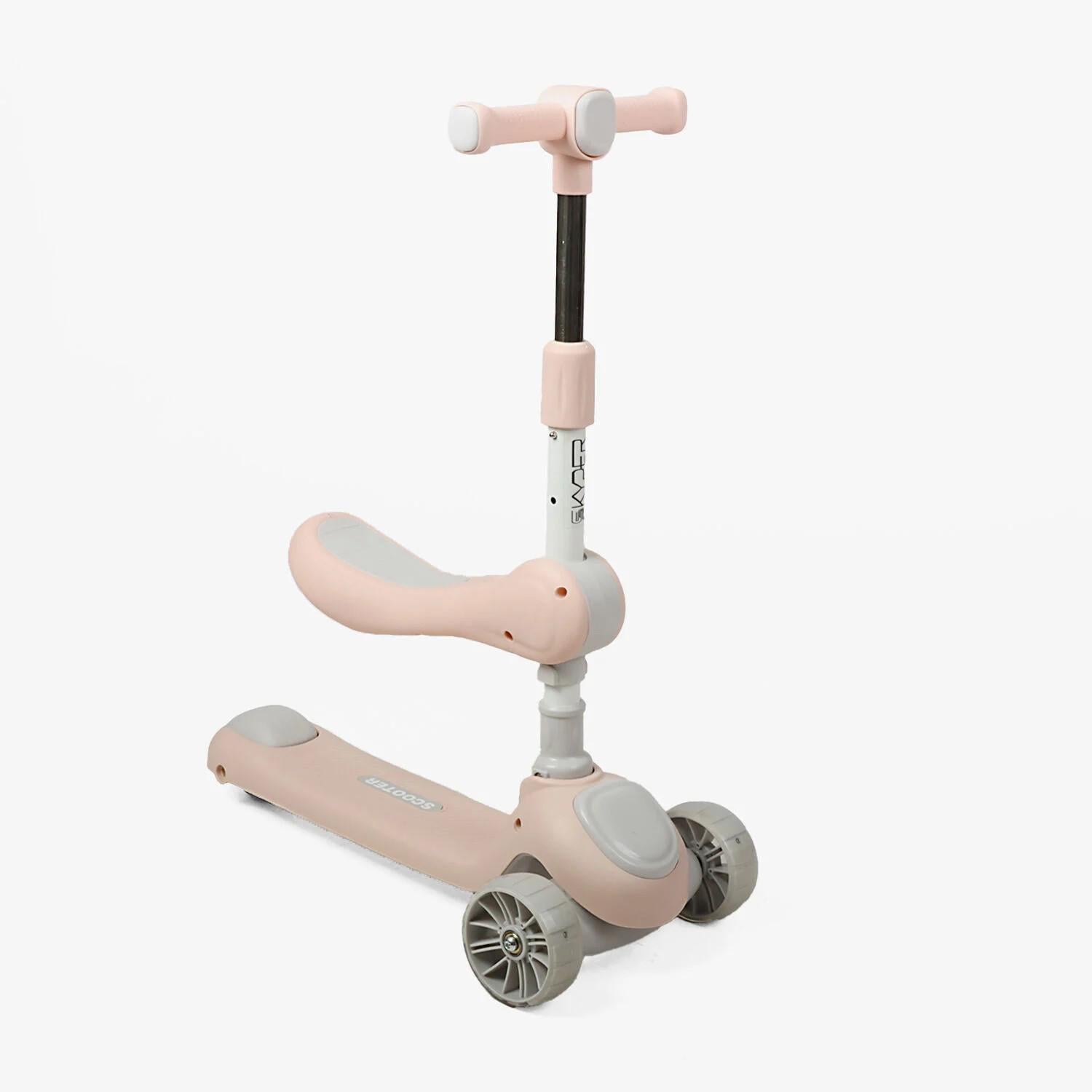 Самокат трехколесный Best Scooter Skyper LS-1520-31 Розовый