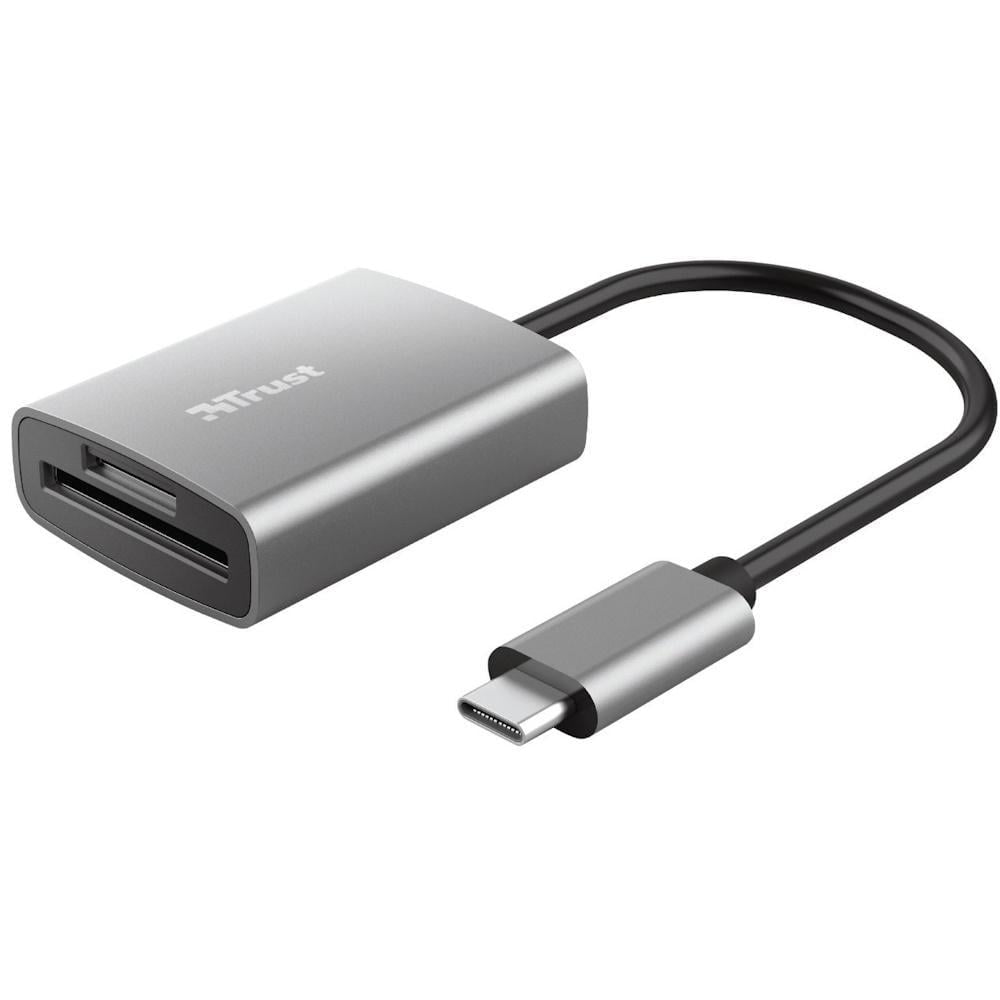 Картридер Trust DALYX FAST USB-C Aluminium (24136)