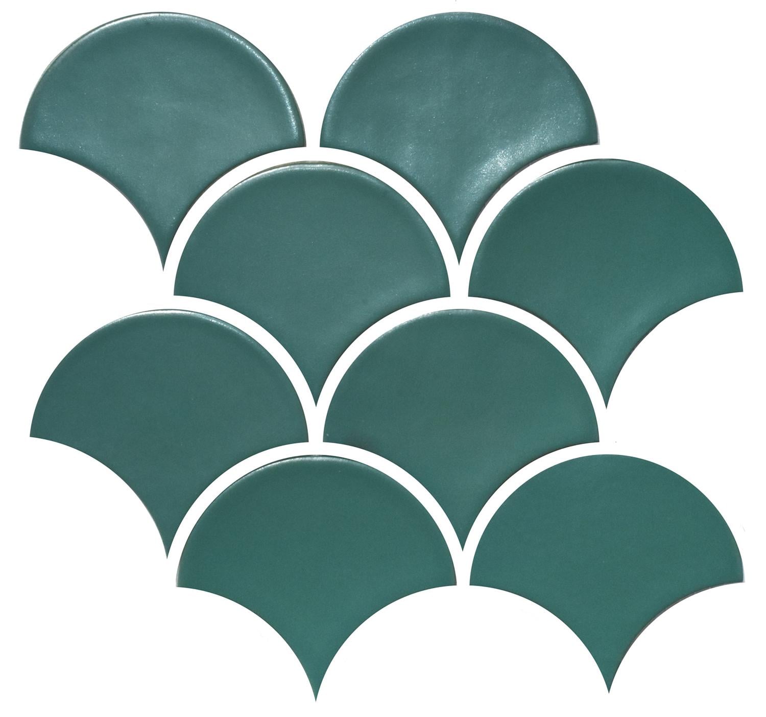 Керамічна мозаїка Kotto Ceramica SCALES SC 6017 240x240x9 мм 0,037 м2 Aquamarine