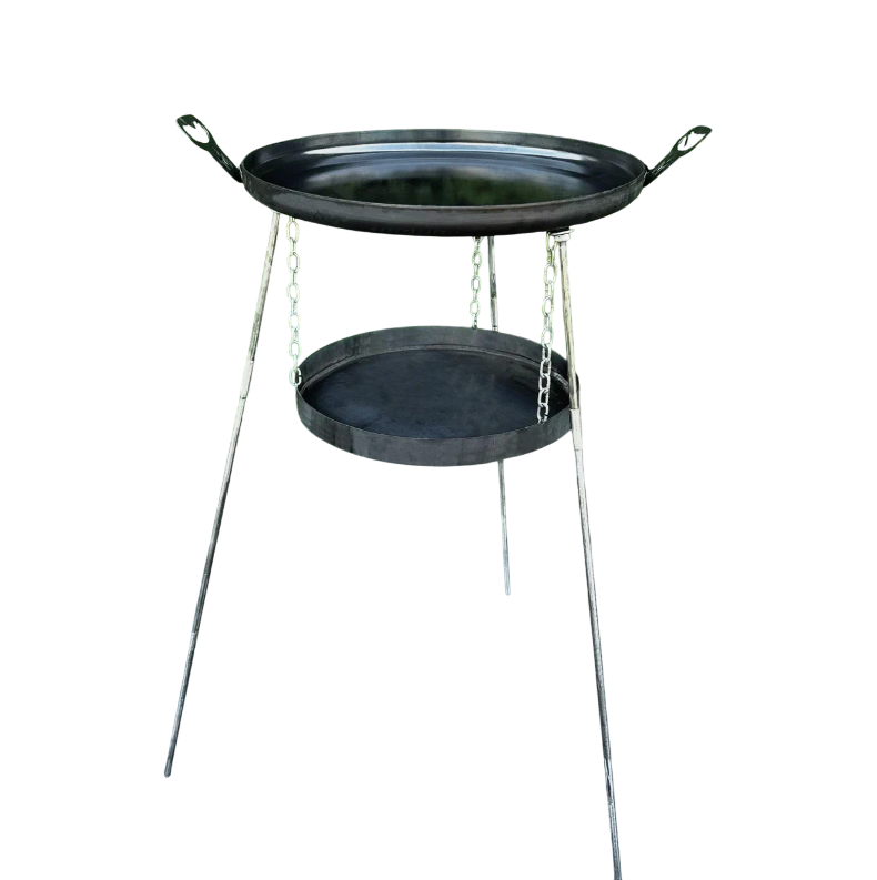 Сковорода с диска бороны з подвесом для огня 640х515х990 мм (SDR-50P) - фото 2 Сковорода с диска бороны з подвесом для огня 640х515х990 мм (SDR-50P) - фото 2