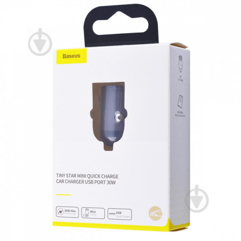 АЗУ Baseus Tiny Star Mini PPS 30W Type-C (Серый) 870836 - фото 5 АЗУ Baseus Tiny Star Mini PPS 30W Type-C (Серый) 870836 - фото 5