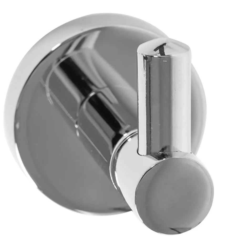 Крючок настенный REA MIST 03 CHROM REA-80021 одинарный Хром (153747)
