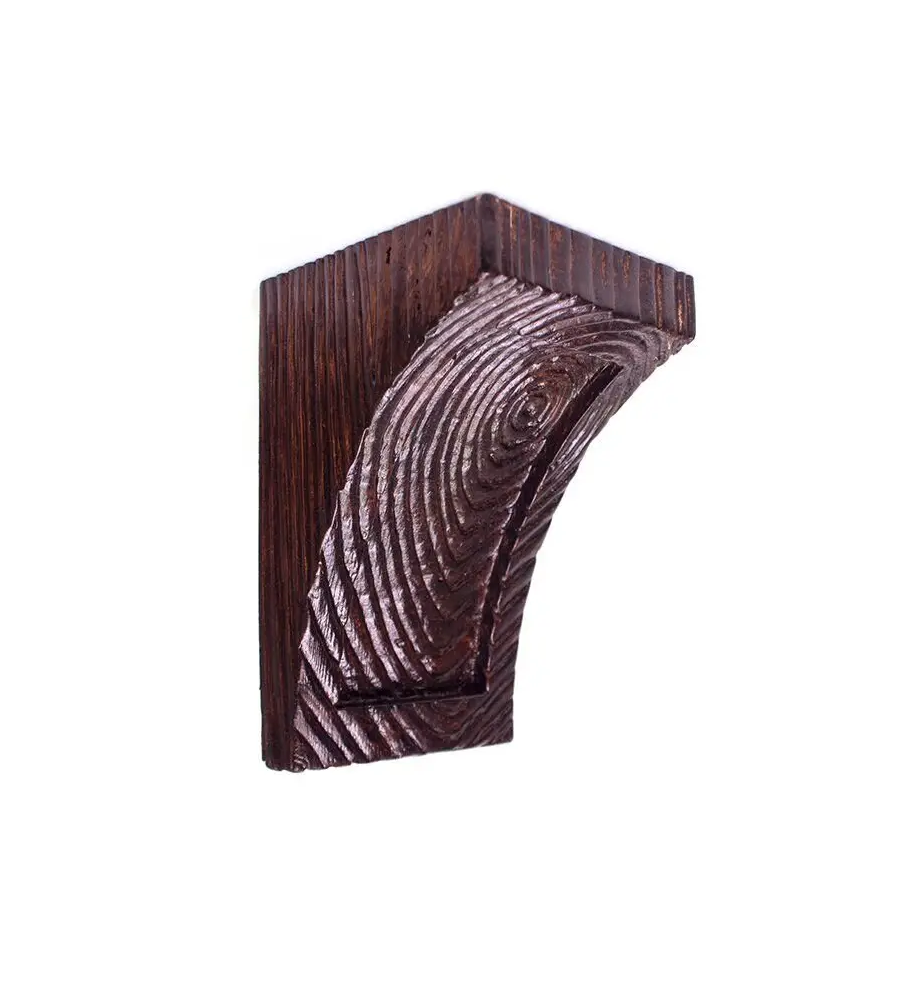 Консоль балки полиуретановая DECOWOOD Рустик EQ 026 classic 12х12 Темный (2355905897)