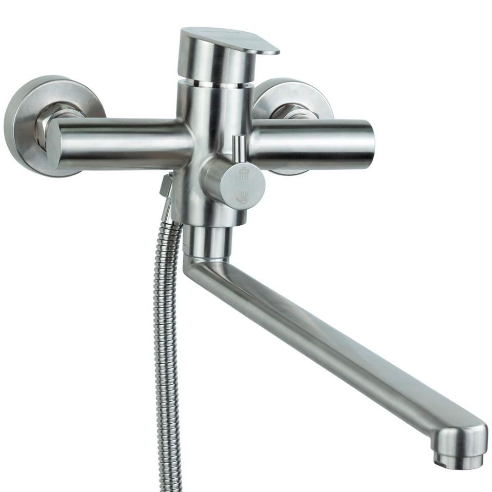 Смеситель для ванны AQUATICA HT-2C271P 9719221 однорычажный Сатин (222486) Смеситель для ванны AQUATICA HT-2C271P 9719221 однорычажный Сатин (222486)