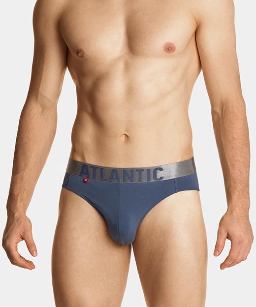 Трусы мужские спортивные Atlantic 3MP-130 хлопок L 3 шт. Темно-синий/Деним/Красный (3SMP-130LGRA/DENJ/CZE) - фото 3 Трусы мужские спортивные Atlantic 3MP-130 хлопок L 3 шт. Темно-синий/Деним/Красный (3SMP-130LGRA/DENJ/CZE) - фото 3