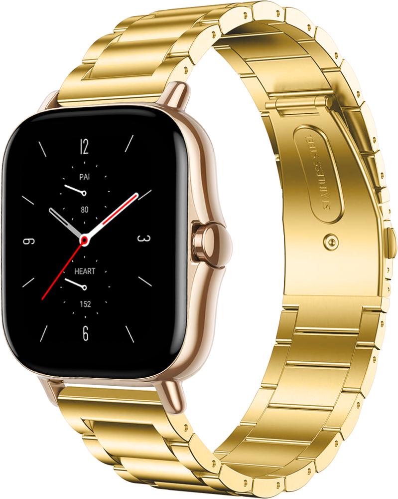 Браслет металлический Shape для Amazfit GTS 2 Gold (25307-2A)