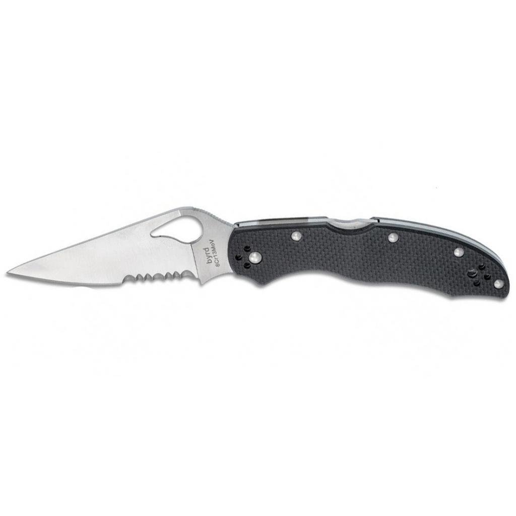 Нож Spyderco Byrd Harrier 2 Serrated (BY01GPS2) - фото 1