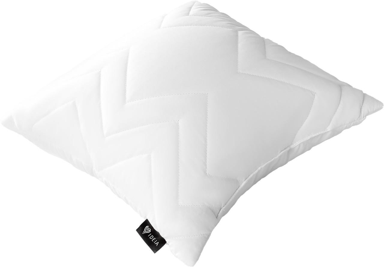 Подушка IDEIA Nordic Comfort стеганная 50x50 см Белый (23420)