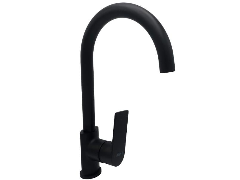 Смеситель для кухонной мойки AIM DG01150 Matte black