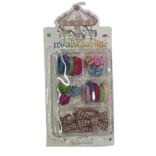 Резинки и заколки для волос Stenson WW02354 18 шт. (14197602)