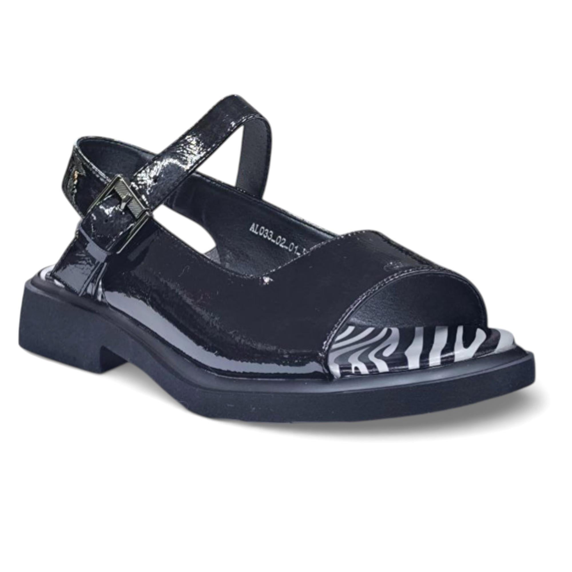 Сандалии женские летние Wollen р. 40 Черный (060215-40)