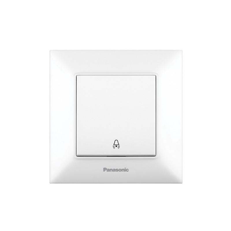 Кнопка звонка Panasonic Arkedia Slim с рамкой ABS Белый (WNTC00192WH-UA1) Кнопка звонка Panasonic Arkedia Slim с рамкой ABS Белый (WNTC00192WH-UA1)