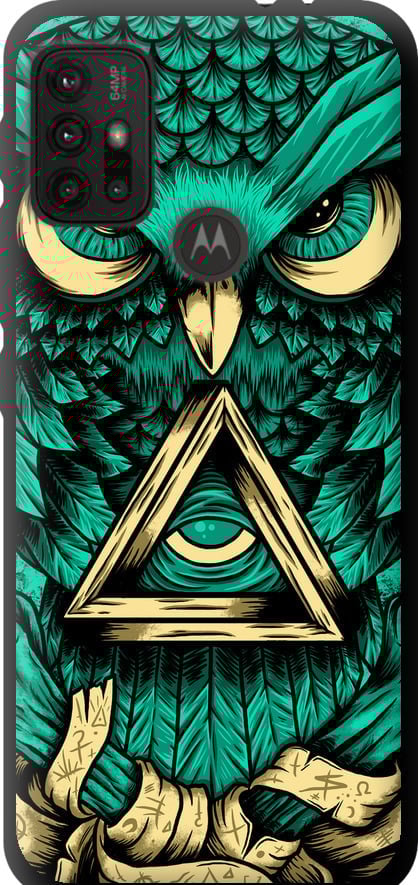 Чехол на Motorola Moto G30 Сова Арт-тату (3971b-2320-42517)