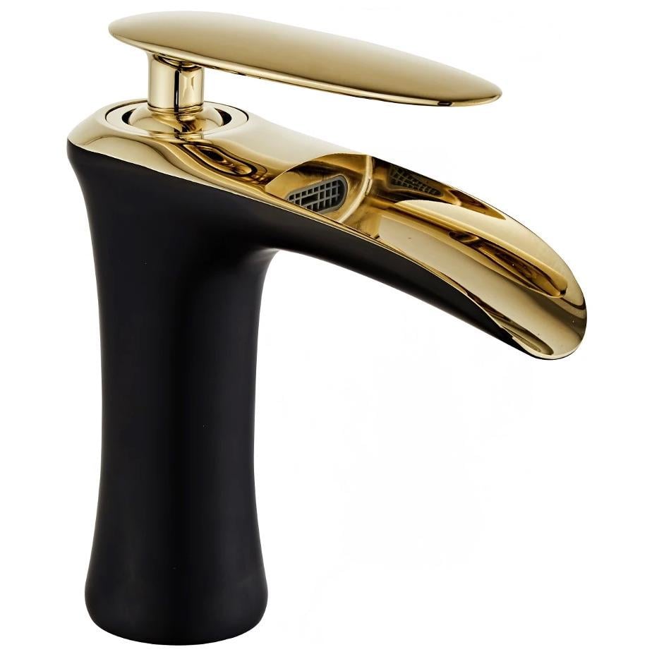 Смеситель для умывальника Mexen Lyra MEX-745300-75 с джойстиком Черный (177691)