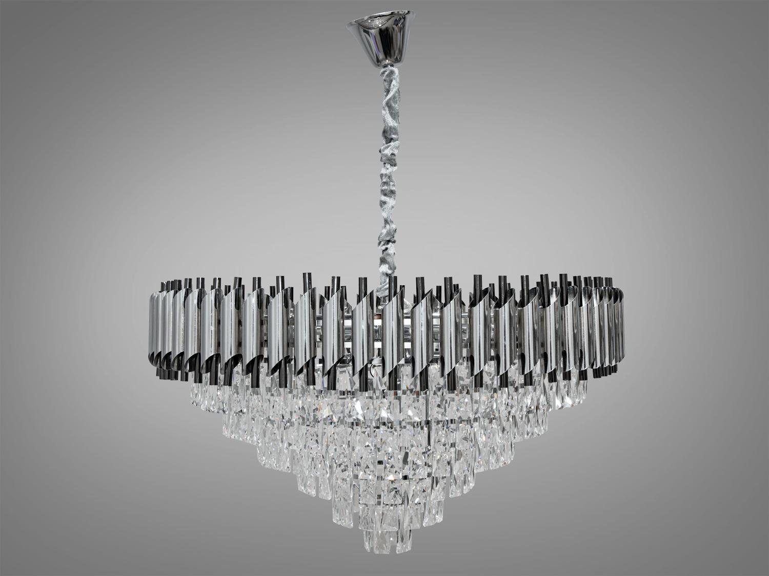 Люстра кришталева Diasha 9001-800CH+PB Хром Люстра кришталева Diasha 9001-800CH+PB Хром