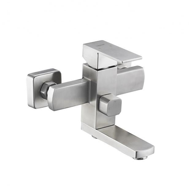 Смеситель для ванны Troya GOF 3 Нержавеющая сталь