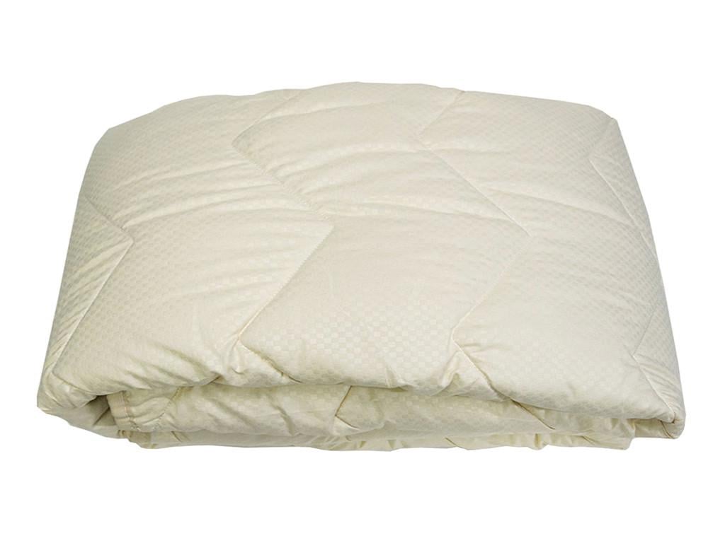 Одеяло антиаллергенное стеганое Vladi Комфорт зигзаг 140х205 см Бежевый (26433934)
