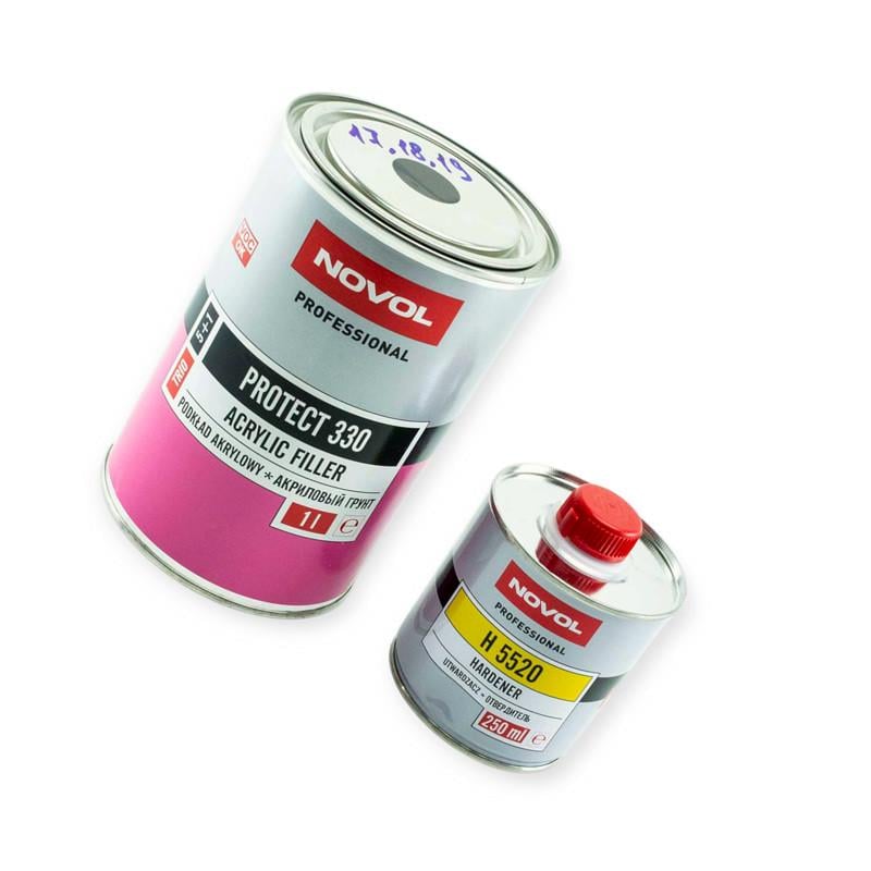 Грунт акриловый 5 1 Novol PROTECT 330 1 л Серый (2684193262)